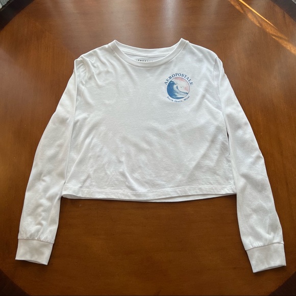 Aeropostale Long Sleeve North Shore Maui Graphic Tee Small Hawaii - Picture 6 of 11